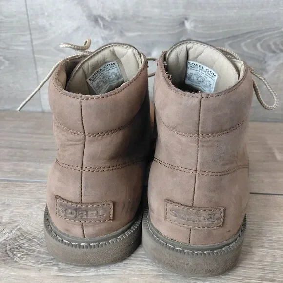 Sorel Madson II Chukka Boots Mens Size 10 Brown Suede Leather Waterproof Lace Up